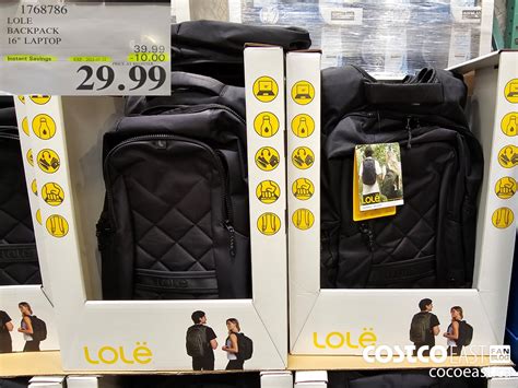 lolë backpacks costco.